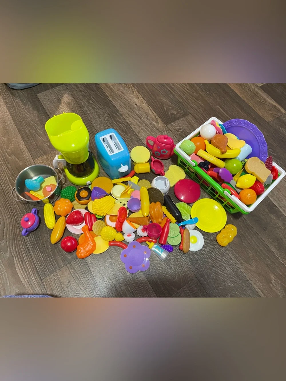 Assorted Kids' Play Food and Kitchen Toy Set - Multicolor